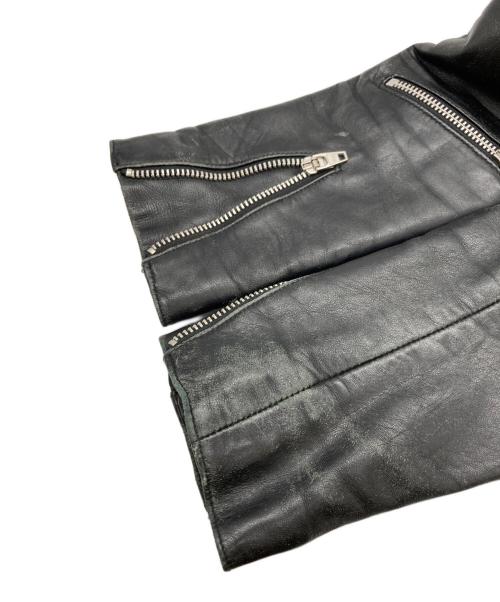 SEXY DYNAMITE LONDON（セクシーダイナマイトロンドン）SEXY DYNAMITE LONDON (セクシーダイナマイトロンドン) ダブルライダースジャケット ブラック サイズ:36の古着・服飾アイテム