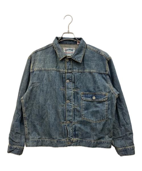HOUSTON（ヒューストン）HOUSTON (ヒューストン) 1st型デニムジャケット インディゴ サイズ:40の古着・服飾アイテム
