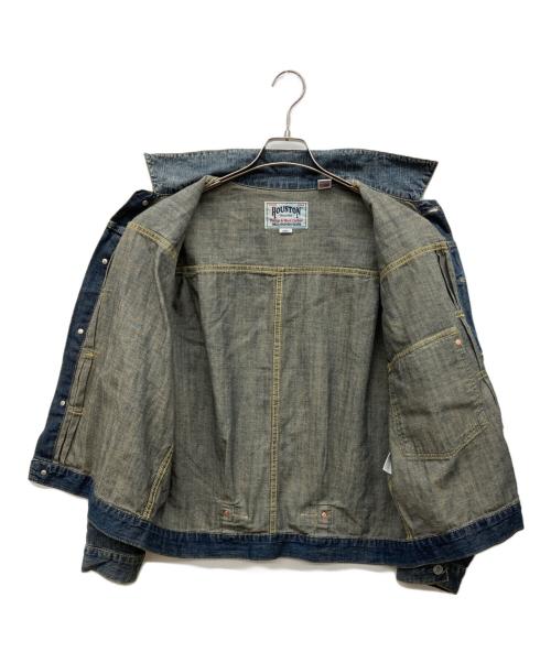 HOUSTON（ヒューストン）HOUSTON (ヒューストン) 1st型デニムジャケット インディゴ サイズ:40の古着・服飾アイテム