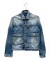 DSQUARED2（ディースクエアード）の古着「Blue Denim jacket」｜インディゴ