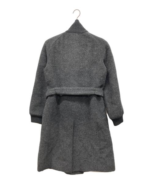 MaxMara（マックスマーラ）MaxMara (マックスマーラ) アルパカMIXコート グレー サイズ:J I 38の古着・服飾アイテム