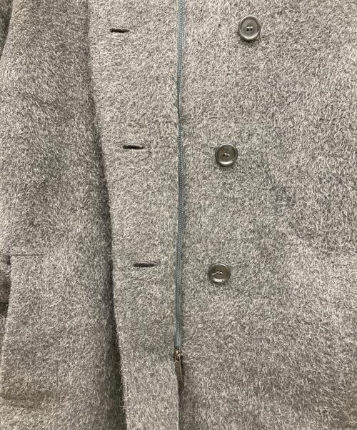 MaxMara（マックスマーラ）MaxMara (マックスマーラ) アルパカMIXコート グレー サイズ:J I 38の古着・服飾アイテム