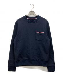 THOM BROWNE. NEW YORK（トムブラウン ニューヨーク）の古着「ポケットスウェット」｜ネイビー
