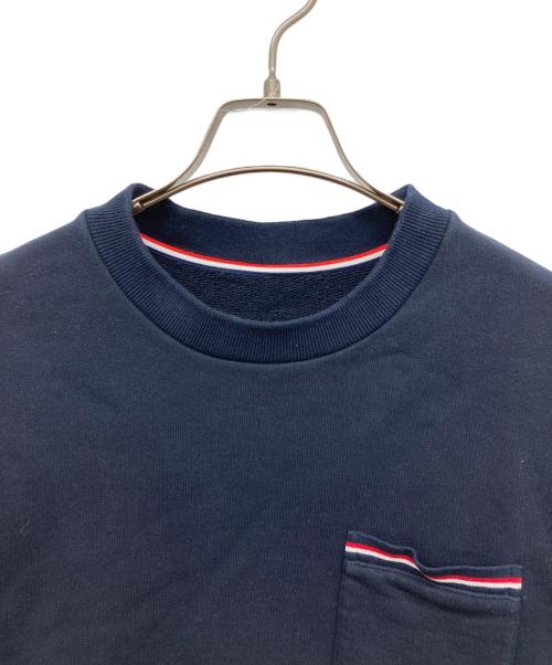THOM BROWNE. NEW YORK（トムブラウン ニューヨーク）THOM BROWNE. NEW YORK (トムブラウンニューヨーク) ポケットスウェット ネイビー サイズ:１の古着・服飾アイテム