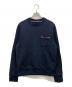 THOM BROWNE. NEW YORK（トムブラウンニューヨーク）の古着「ポケットスウェット」｜ネイビー