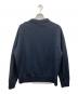 EMPORIO ARMANI (エンポリオアルマーニ) 裾ロゴ裏起毛スウェット ネイビー サイズ:XL：5000円