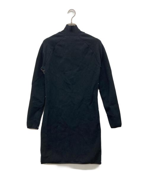 ALEXANDER WANG（アレキサンダー・ワン）ALEXANDER WANG (アレキサンダー・ワン) ストレッチニットワンピース ブラック サイズ:Lの古着・服飾アイテム