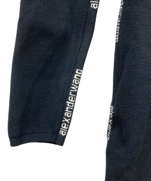 ALEXANDER WANG（アレキサンダー・ワン）ALEXANDER WANG (アレキサンダー・ワン) ストレッチニットワンピース ブラック サイズ:Lの古着・服飾アイテム