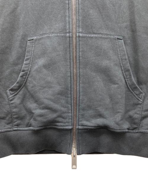 BURBERRY（バーバリー）BURBERRY (バーバリー) ラブプリント コットン フーデッドトップ ブラック サイズ:XLの古着・服飾アイテム