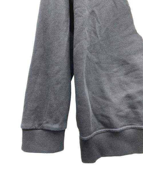 BURBERRY（バーバリー）BURBERRY (バーバリー) ラブプリント コットン フーデッドトップ ブラック サイズ:XLの古着・服飾アイテム