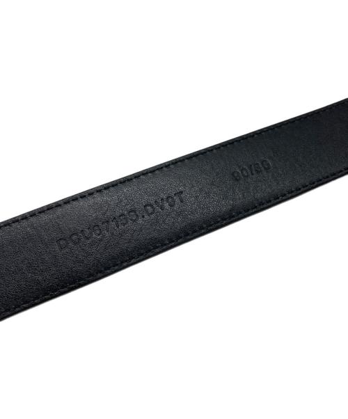 VERSACE（ヴェルサーチェ）VERSACE (ヴェルサーチェ) メデューサバックル付きベルト ブラック サイズ:90/36の古着・服飾アイテム