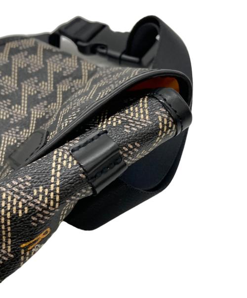 Resurrection（レザレクション）Resurrection (レザレクション) ウエストポーチ ブラックの古着・服飾アイテム