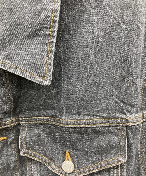 DRIES VAN NOTEN（ドリスヴァンノッテン）DRIES VAN NOTEN (ドリスヴァンノッテン) デニムジャケット ブラック サイズ:不明の古着・服飾アイテム