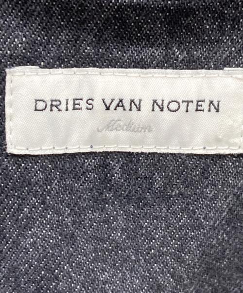DRIES VAN NOTEN（ドリスヴァンノッテン）DRIES VAN NOTEN (ドリスヴァンノッテン) デニムジャケット ブラック サイズ:不明の古着・服飾アイテム