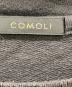 中古・古着 COMOLI (コモリ) コットンシルク長袖クルースウェット ブラック サイズ:4：9000円