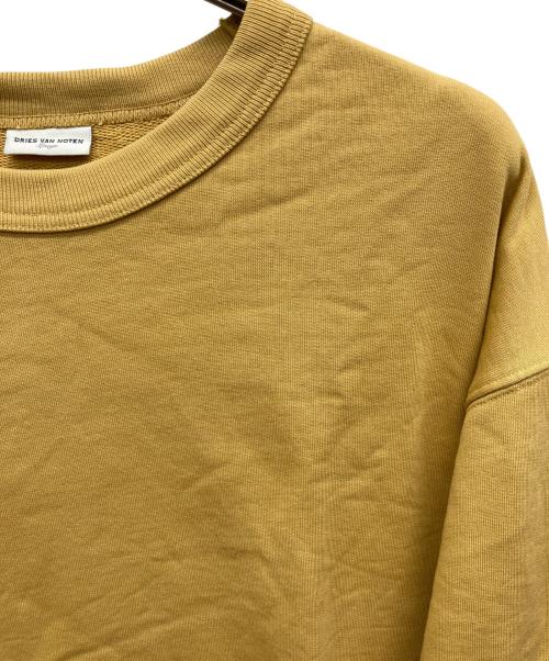 DRIES VAN NOTEN（ドリスヴァンノッテン）DRIES VAN NOTEN (ドリスヴァンノッテン) クルーネックスウェット マスタード サイズ:不明の古着・服飾アイテム
