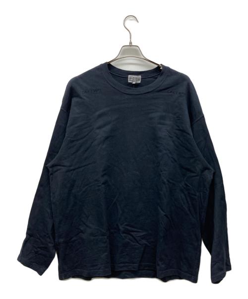 CAV EMPT（シーイー）CAV EMPT (シーイー) OVERDYE FORWARD LINE HEAVY LONG SLEEVE T グレー サイズ:XLの古着・服飾アイテム