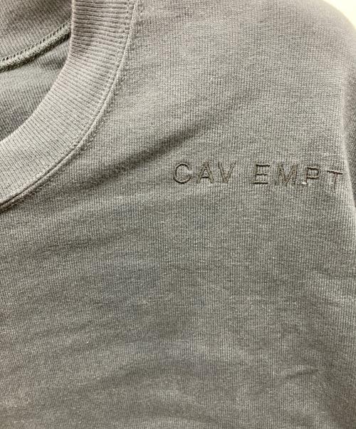 CAV EMPT（シーイー）CAV EMPT (シーイー) OVERDYE FORWARD LINE HEAVY LONG SLEEVE T グレー サイズ:XLの古着・服飾アイテム