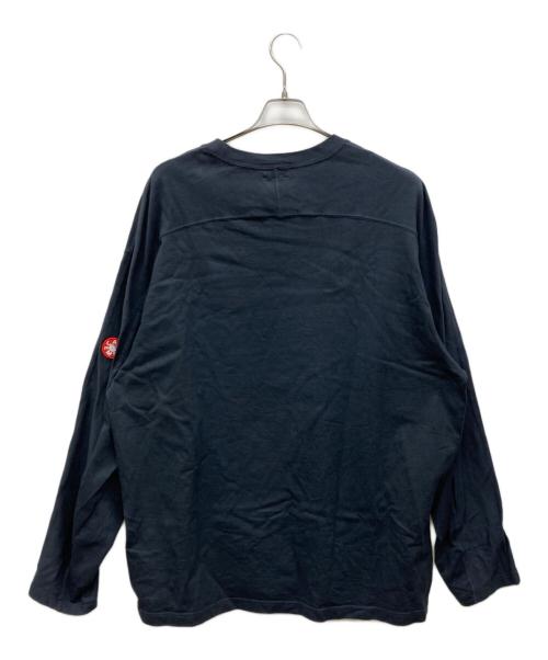 CAV EMPT（シーイー）CAV EMPT (シーイー) OVERDYE FORWARD LINE HEAVY LONG SLEEVE T グレー サイズ:XLの古着・服飾アイテム