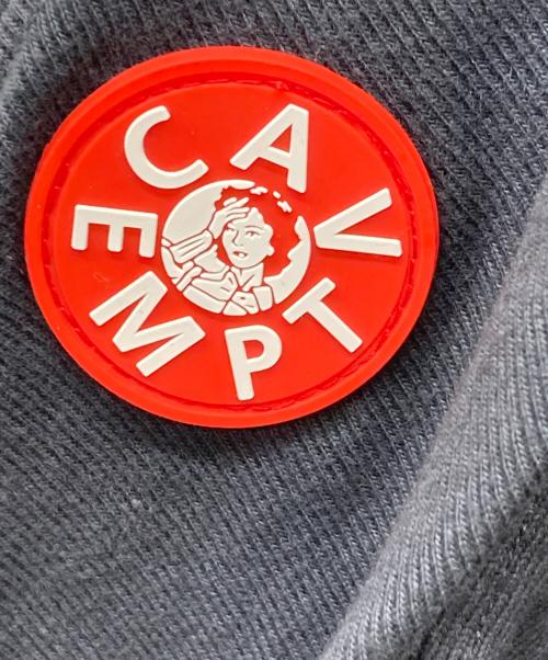 CAV EMPT（シーイー）CAV EMPT (シーイー) OVERDYE FORWARD LINE HEAVY LONG SLEEVE T グレー サイズ:XLの古着・服飾アイテム