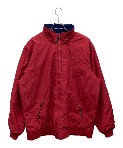 L.L.Bean（エルエルビーン）L.L.Bean (エルエルビーン) warm up jacket レッド サイズ:XLの古着・服飾アイテム