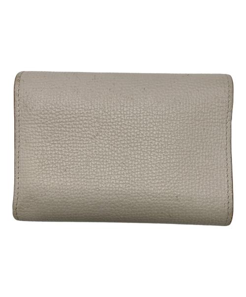 LOEWE（ロエベ）LOEWE (ロエベ) 3つ折り財布 アイボリーの古着・服飾アイテム