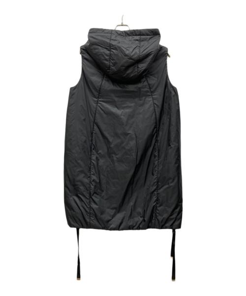 MaxMara（マックスマーラ）MaxMara (マックスマーラ) キャメリュクスロングベスト ブラック サイズ:J 42の古着・服飾アイテム