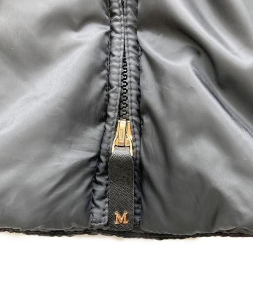 MaxMara（マックスマーラ）MaxMara (マックスマーラ) キャメリュクスロングベスト ブラック サイズ:J 42の古着・服飾アイテム
