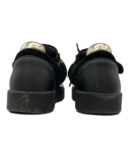 GIUSEPPE ZANOTTI（ジュゼッペザノッティ）GIUSEPPE ZANOTTI (ジュゼッペザノッティ) ローカットスニーカー ブラック サイズ:40の古着・服飾アイテム