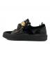 GIUSEPPE ZANOTTI (ジュゼッペザノッティ) ローカットスニーカー ブラック サイズ:40：6000円