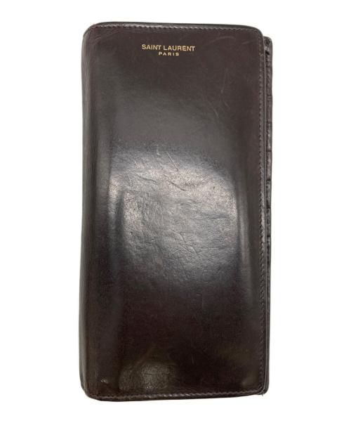 Saint Laurent Paris（サンローランパリ）Saint Laurent Paris (サンローランパリ) 財布 ブラウンの古着・服飾アイテム