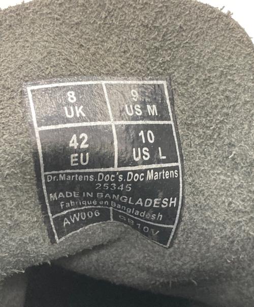 Dr.Martens（ドクターマーチン）Dr.Martens (ドクターマーチン) 8ホールブーツ ブラック サイズ:8UKの古着・服飾アイテム