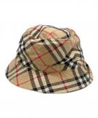 BURBERRYバーバリー）の古着「ノバチェックバケットハット」｜ベージュ