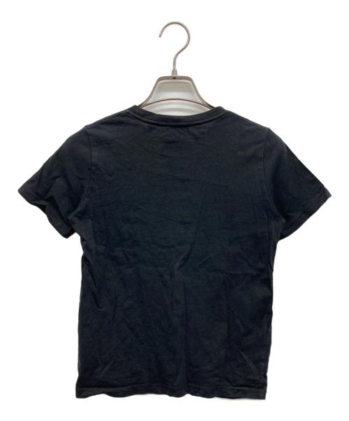 BURBERRY（バーバリー）BURBERRY (バーバリー) ロゴクルーネックTシャツ ブラック サイズ:8T 128cmの古着・服飾アイテム