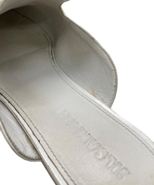 JIL SANDER（ジルサンダー）JIL SANDER (ジルサンダー) ミュール ホワイト サイズ:39の古着・服飾アイテム