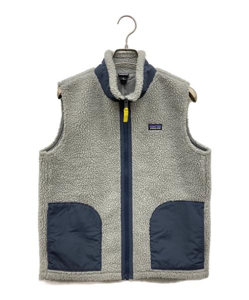 Patagonia（パタゴニア）Patagonia (パタゴニア) KIDS’ RETRO-X VEST グレー サイズ:XL 14の古着・服飾アイテム
