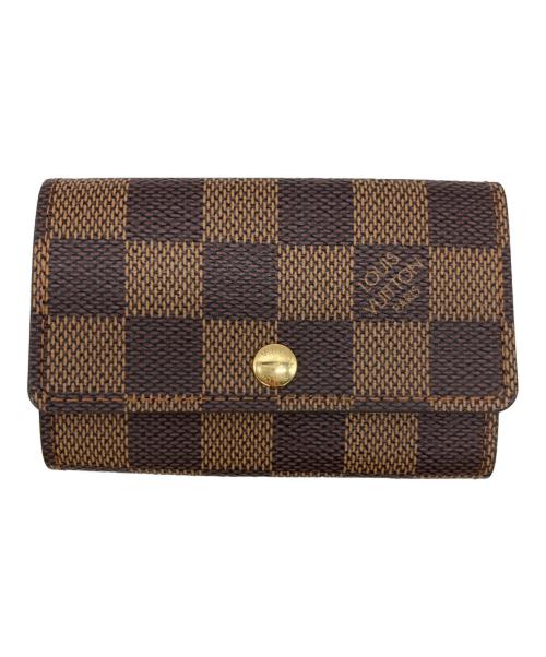 LOUIS VUITTON（ルイ ヴィトン）LOUIS VUITTON (ルイ ヴィトン) キーケース ミュルティクレ6 ブラウンの古着・服飾アイテム