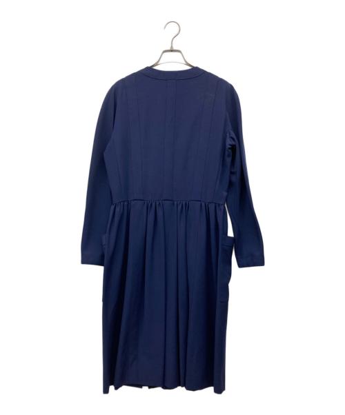 CHANEL（シャネル）CHANEL (シャネル) ココマーク金釦ワンピース ネイビー サイズ:40の古着・服飾アイテム