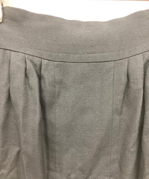 CHANEL（シャネル）CHANEL (シャネル) ココマーク金釦ショートスリーブジャケット&スカートセット ブラック サイズ:38の古着・服飾アイテム