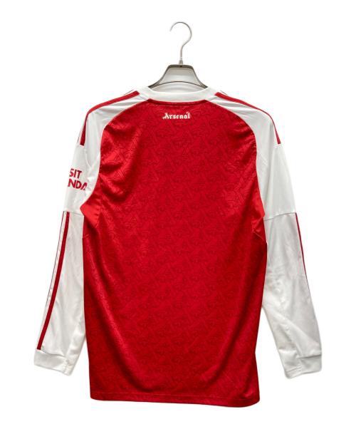 adidas（アディダス）adidas (アディダス) ゲームシャツ レッド サイズ:J XLの古着・服飾アイテム