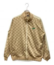 PUMA（プーマ）の古着「モノグラムトラックジャケット」｜ベージュ