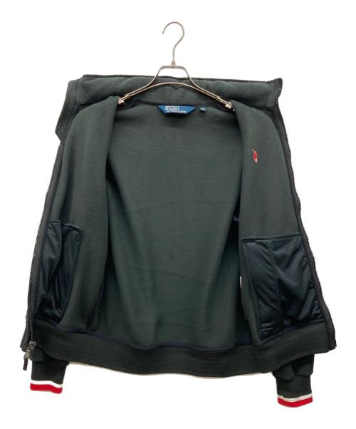 POLO RALPH LAUREN（ポロ・ラルフローレン）POLO RALPH LAUREN (ポロ・ラルフローレン) フリースジャケット ブラック サイズ:Lの古着・服飾アイテム