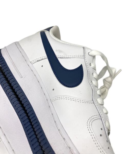 NIKE（ナイキ）NIKE (ナイキ) NIKE AIR FORCE 1 '07 White/Navy サイズ:US8の古着・服飾アイテム