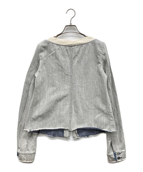 DIESEL（ディーゼル）DIESEL (ディーゼル) ライトデニムジップジャケット インディゴ サイズ:Mの古着・服飾アイテム