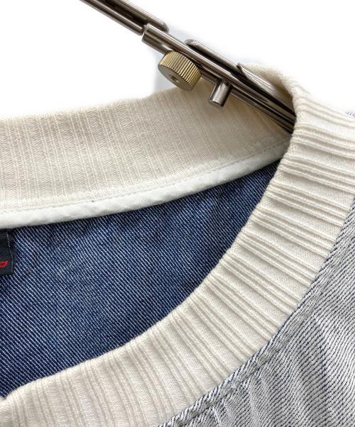 DIESEL（ディーゼル）DIESEL (ディーゼル) ライトデニムジップジャケット インディゴ サイズ:Mの古着・服飾アイテム