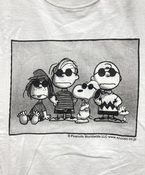 JOHNBULL（ジョンブル）Johnbull (ジョンブル) PEANUTS Print Tee ホワイト サイズ:Lの古着・服飾アイテム