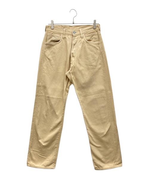 evisu fairway genes（エヴィス フェアウェイ ジーンズ）evisu fairway genes (エヴィス フェアウェイ ジーンズ) パンツ ベージュ サイズ:32×35の古着・服飾アイテム