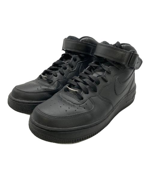 NIKE（ナイキ）NIKE (ナイキ) Air Force 1 Mid '07 Black サイズ:US8.5の古着・服飾アイテム