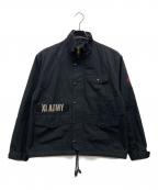 X-LARGEエクストララージ）の古着「MILITARY RIPSTOP JACKET」｜ブラック