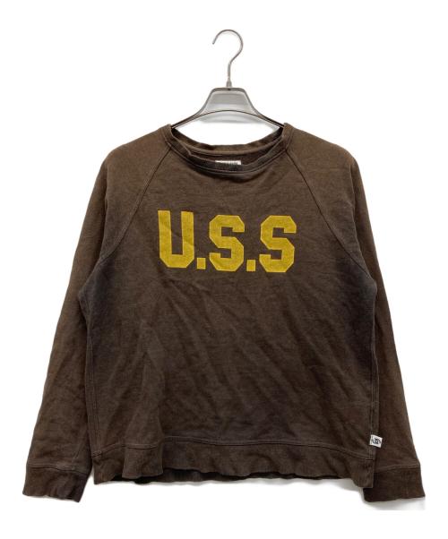 URSUS BAPE（アーサスベイプ）URSUS BAPE (アーサスベイプ) スウェット ブラウン サイズ:Lの古着・服飾アイテム